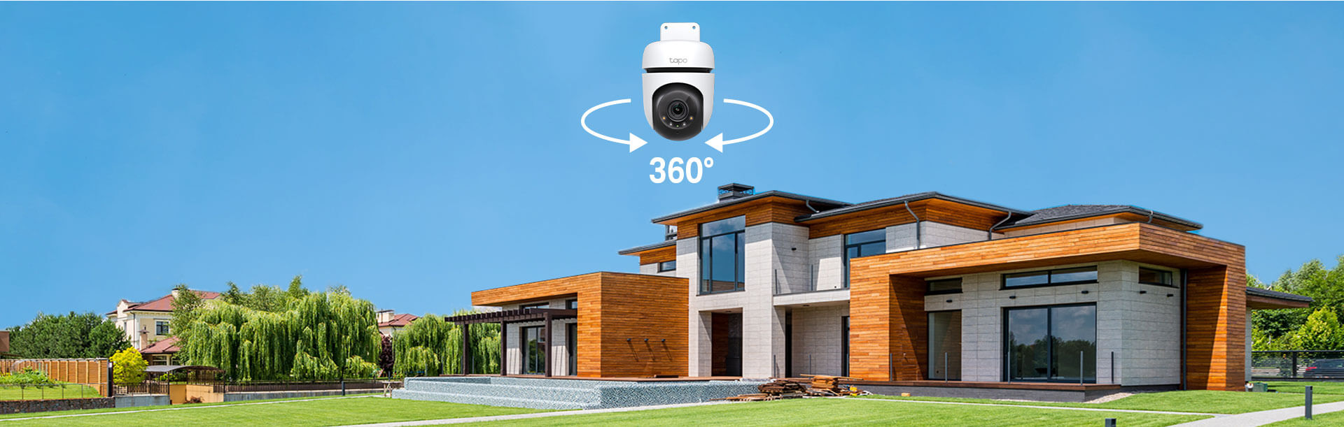 TP-Link Tapo C510W 2K Outdoor Pan/Tilt Security Wi-Fi Camera